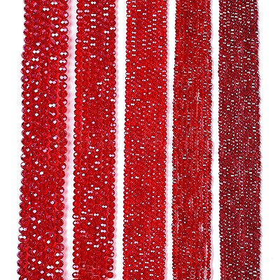 Electroplate Glass Beads Strands LS-EGLA-A044-T8mm-A01-1
