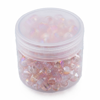 Transparent Glass Beads EGLA-N002-49-B01-1