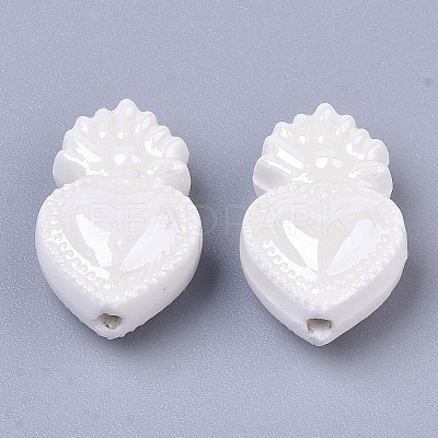Handmade Porcelain Beads X-PORC-T005-005J-1
