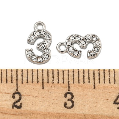 304 Stainless Steel Pendants STAS-L080-002P-03-1