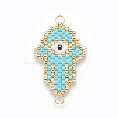 MIYUKI & TOHO Handmade Japanese Seed Beads Links SEED-A029-HH02-1