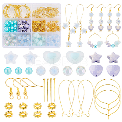 Ear Wire DIY Kits DIY-PH0030-22B-1