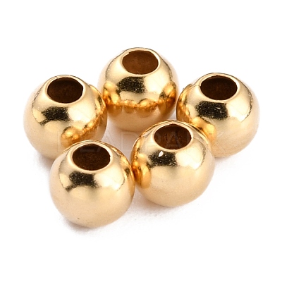 Brass Spacer Beads KK-O133-010C-G-1