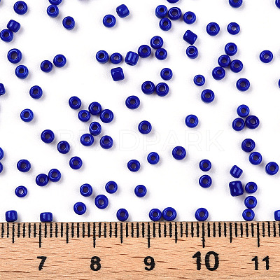12/0 Opaque Colours Round Glass Seed Beads X-SEED-A010-2mm-48-1