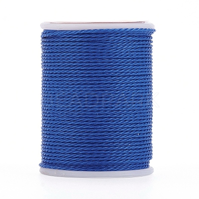 Round Waxed Polyester Cord X-YC-G006-01-1.0mm-08-1