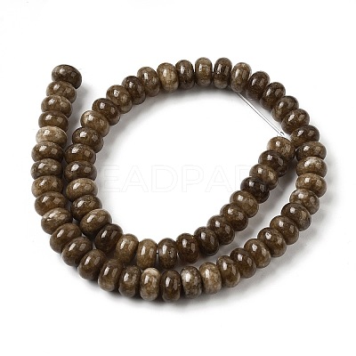 Dyed Natural White Jade Beads Strands G-G107-A33-01-1