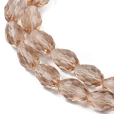 Transparent Glass Beads Strands EGLA-N013-T4mm-D23-1