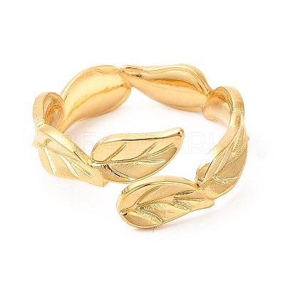 Ion Plating(IP) 201 Stainless Steel Open Cuff Ring RJEW-E063-50G-1
