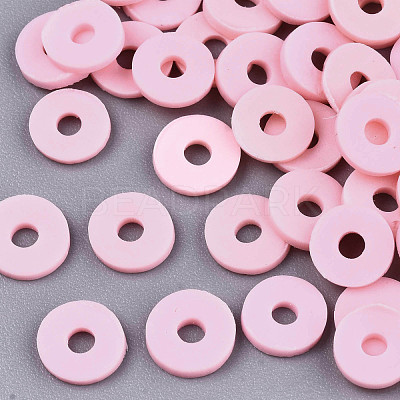 Handmade Polymer Clay Beads X-CLAY-Q251-6.0mm-92-1