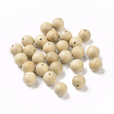 Camphor Wood Beads WOOD-K007-02A-1