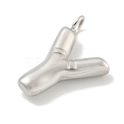 Non-Tarnish 304 Stainless Steel Pendants STAS-C102-15P-Y-1