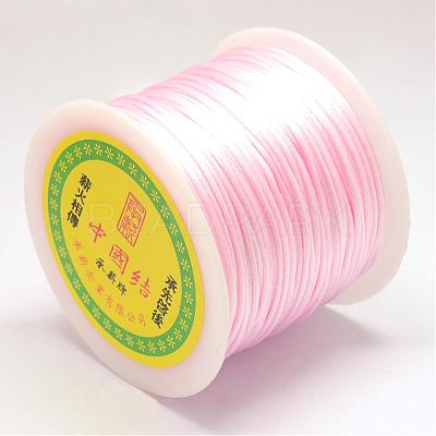 Nylon Satin Rattail Cords NWIR-R025-1.0mm-93-1