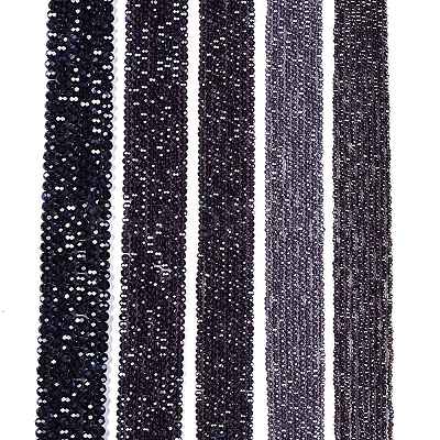 Electroplate Glass Beads Strands EGLA-A044-T3mm-A15-1