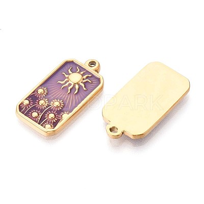 304 Stainless Steel Pendants STAS-N109-150B-G-1