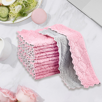 Rectangle Fibre Cleaning Cloth FIND-WH20012-30B-1