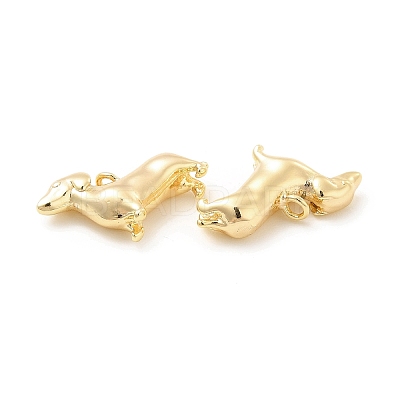 Brass Charms X-KK-G447-02G-1