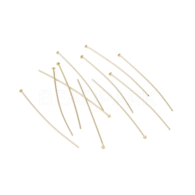 Brass Flat Head Pins LS-X-KK-WH0058-03D-G01-1