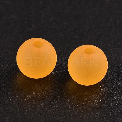 Transparent Acrylic Ball Beads FACR-R021-8mm-13-1
