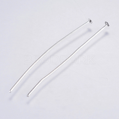 Tarnish Resistant 304 Stainless Steel Flat Head Pins STAS-F146-01P-40mm-1