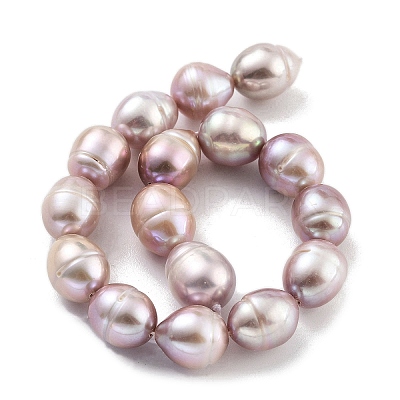 Natural Cultured Freshwater Pearl Beads Strands PEAR-P062-13F-1
