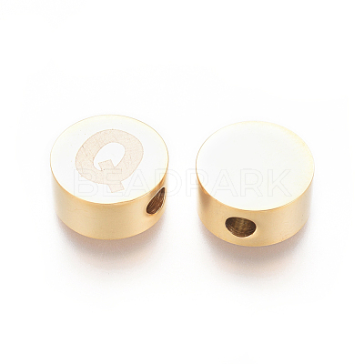 304 Stainless Steel Beads X-STAS-I126-02G-Q-1