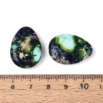 Dyed Natural Imperial Jasper Pendants G-Q601-08C-1