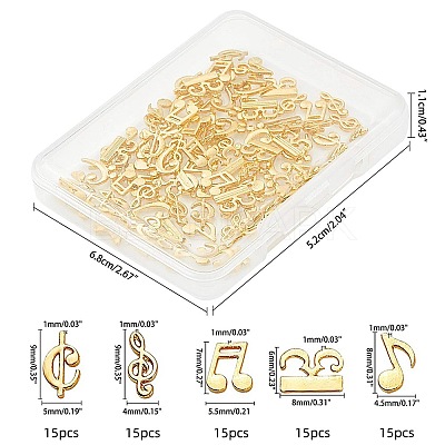 Alloy Cabochons PALLOY-OC0001-63G-1