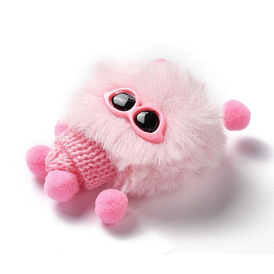 Soft Polyester Imitation Wool Briquette Elves Ornament Accessories LS-DIY-F115-01C-1