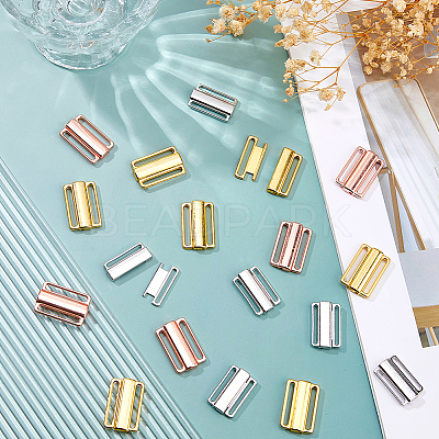 30Pcs 3 Styles Alloy Bikini Clips FIND-FH0016-53-1