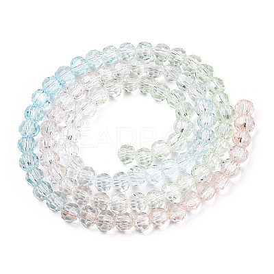Transparent Glass Beads Strands GLAA-E036-07X-1