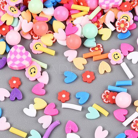 Handmade Polymer Clay Cabochons CLAY-N013-14-1