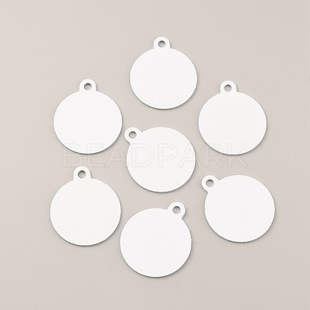 Aluminum Heat Transfer Pendants AJEW-WH0323-34B-1