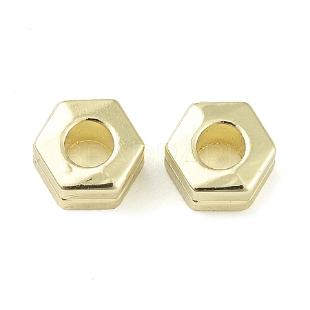 Rack Plating Alloy Beads PALLOY-Q458-25G-1