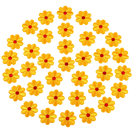 50Pcs Computerized Embroidery Cloth Iron on/Sew on Patches PATC-CY0001-16B-1