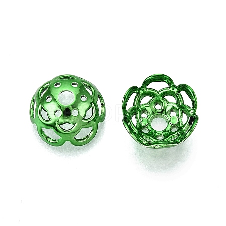 UV Plated ABS Bead Caps OACR-D316-04B-04-1