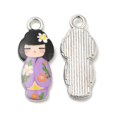 Alloy Enamel Pendants FIND-C037-17P-01-1
