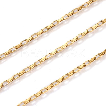 304 Stainless Steel Venetian Chains CHS-H007-34G-1