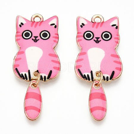 Alloy Enamel Pendants FIND-Q102-12C-1