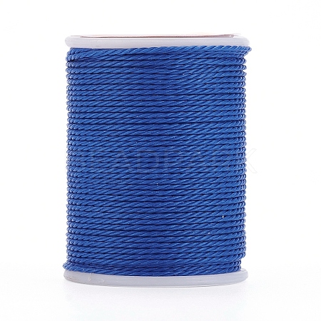 Round Waxed Polyester Cord X-YC-G006-01-1.0mm-08-1