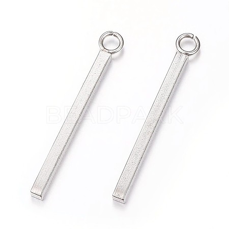 Tarnish Resistant 304 Stainless Steel Pendants LS-STAS-P186-05P-33mm-1