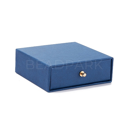 Square Paper Drawer Jewelry Set Box LS-CON-C011-03B-03-1
