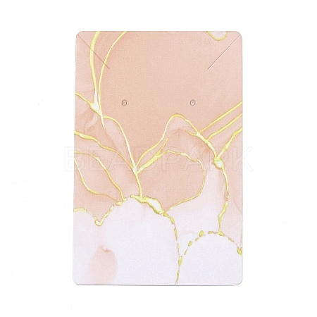 Hot Stamping Cardboard Paper Jewelry Display Cards CDIS-A005-01J-1