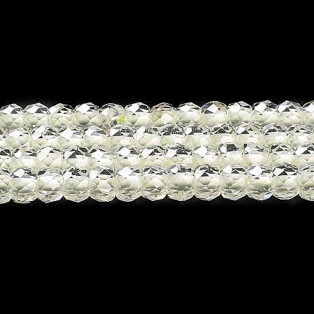 Cubic Zirconia Bead Strands ZIRC-G001-01G-1