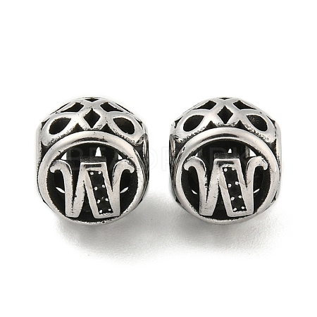 304 Stainless Steel Beads Rhinestone Settings STAS-O002-01W-AS-1