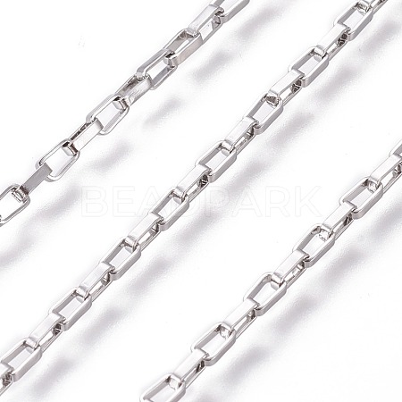 304 Stainless Steel Box Chains CHS-E018-04P-1
