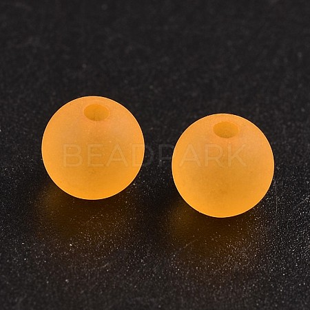 Transparent Acrylic Ball Beads FACR-R021-8mm-13-1