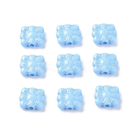 Opaque Acrylic Beads OACR-G016-26J-1