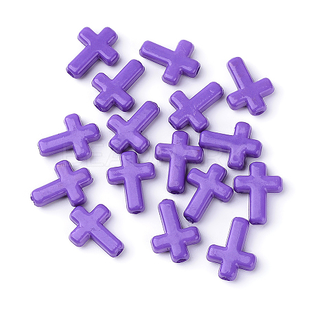 Opaque Acrylic Beads SACR-436-C13-1