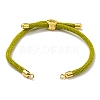 Nylon Cords Bracelet Makings Fit for Connector Charms AJEW-P116-01G-08-1