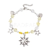 Glass Beaded Bracelets BJEW-JB11610-02-2